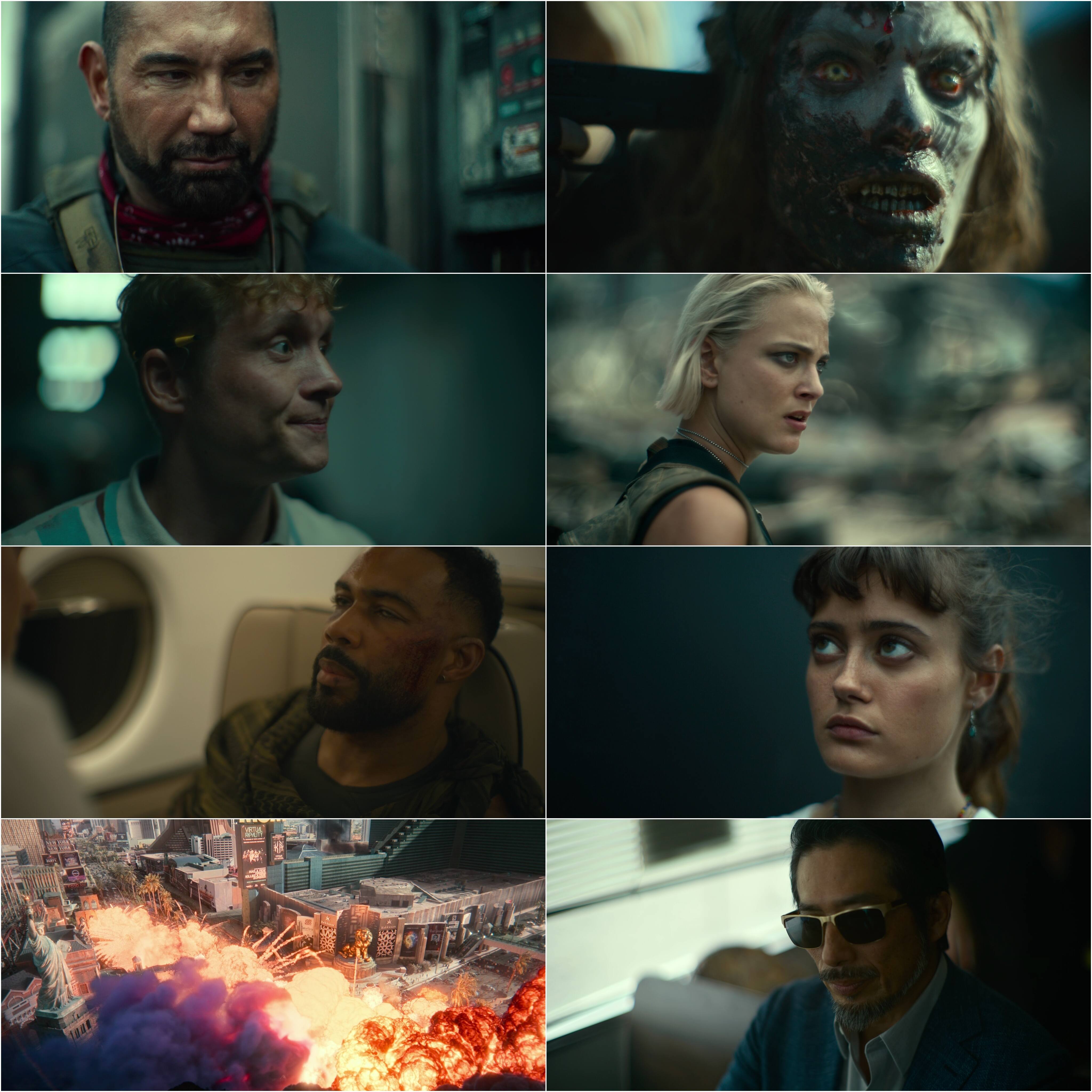 Army of the Dead (2021) (Hindi + English) Dual Audio Hollywood Movie HD ESub Screenshot