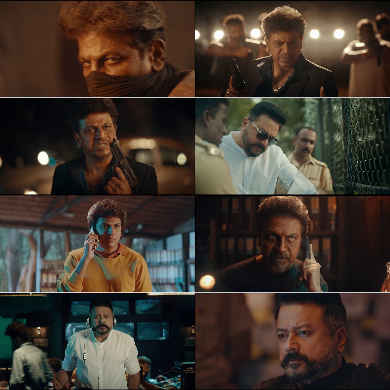 Ghost (2023) {Hindi + Kannada} Dual Audio UnCut Movie HD ESub Screenshot