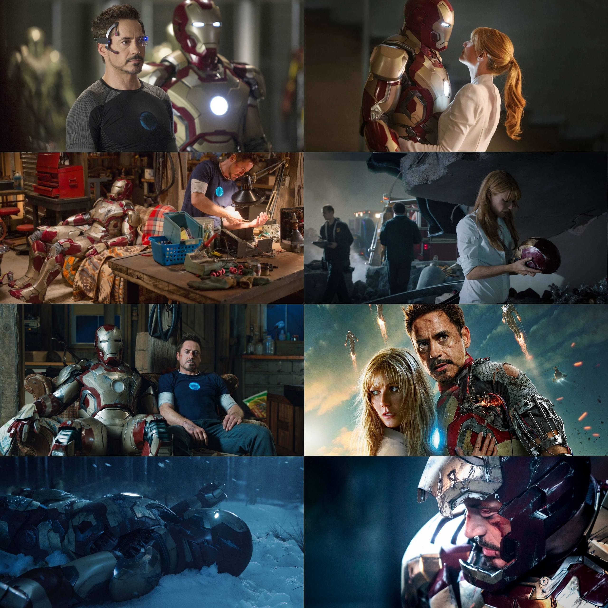 Iron Man 3 (2013) (Hindi + English) Dual Audio MCU Movie BluRay HD ESub Screenshot