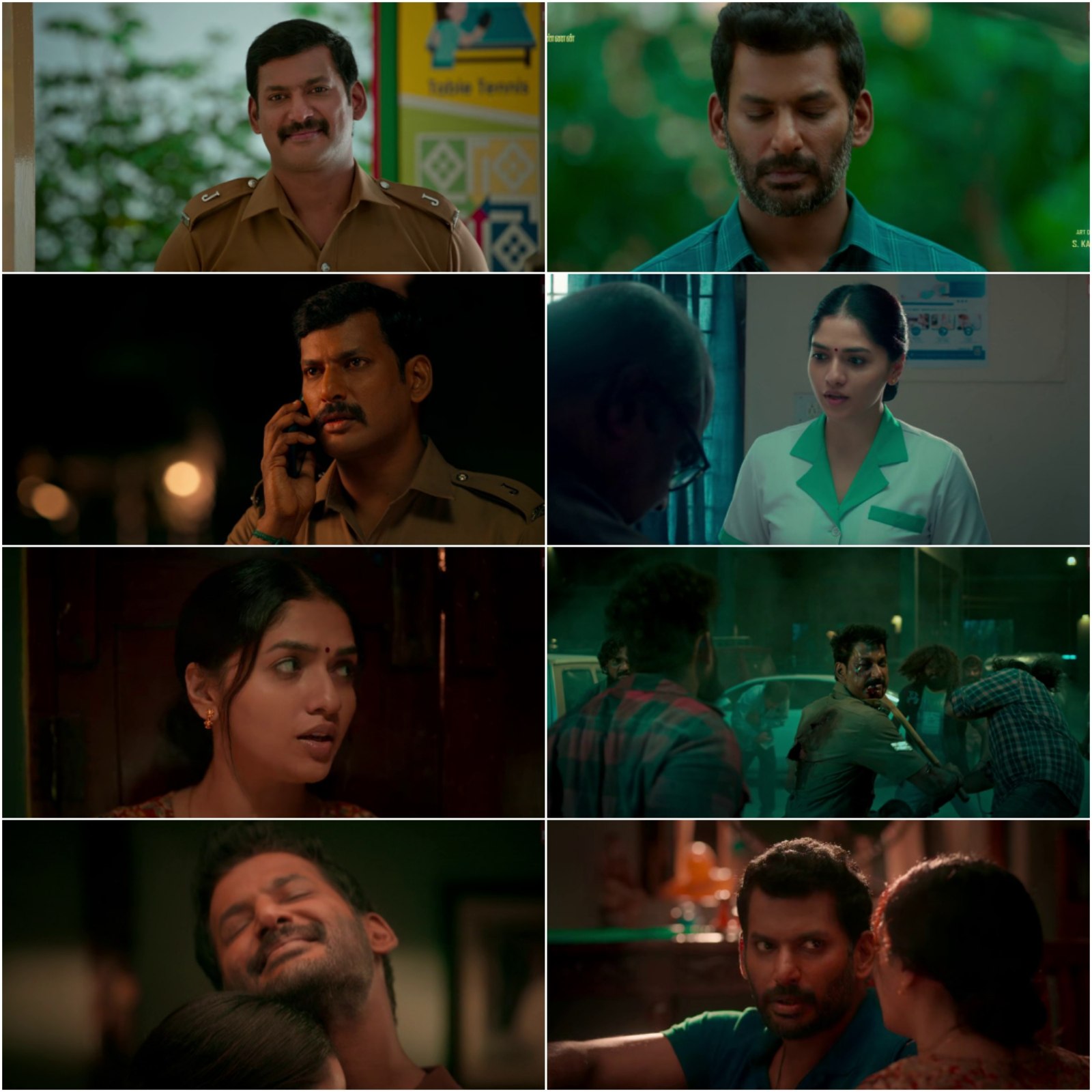 Laththi (2023) South Hindi Dubbed UnCut {Hindi + Tamil} Full Movie HD ESub Screenshot